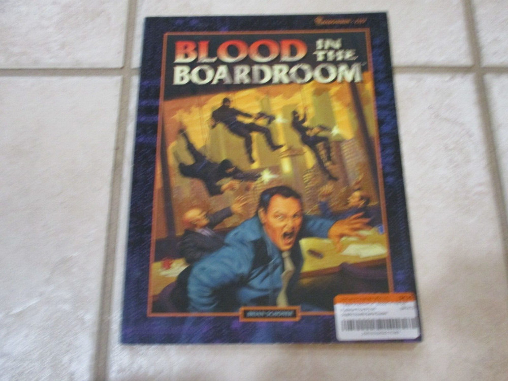 Shadowrun Blood in the Boardroom