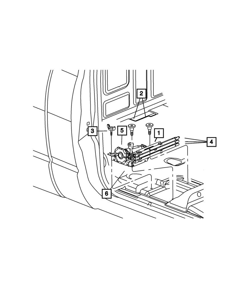 Genuine Mopar Jack 52021288AB