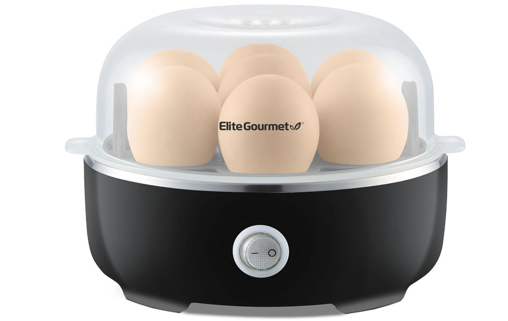 EGC115B Easy Egg Cooker Electric 7-Egg Capacity, Soft, Medium, Hard-Boiled Egg