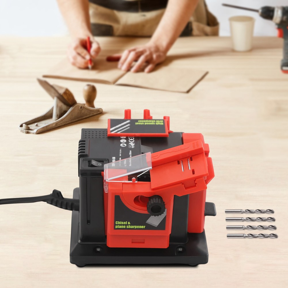 96w 3-in-1 Electric Chisel Planer Sharpener, Electric Sharpening Machine