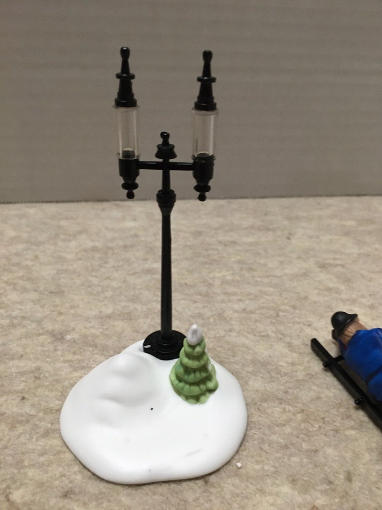 Dept. 56 Dickens Heritage Village Accessory Lamplighter Accessory Set