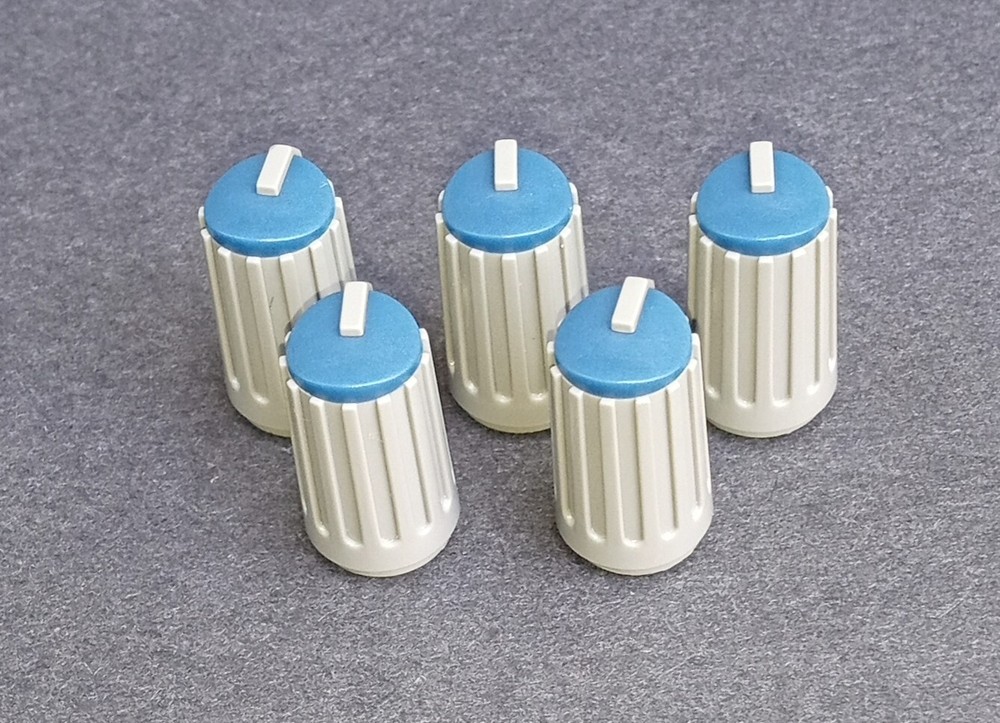 Mackie Mixer Blue Control Knobs (5/pack)