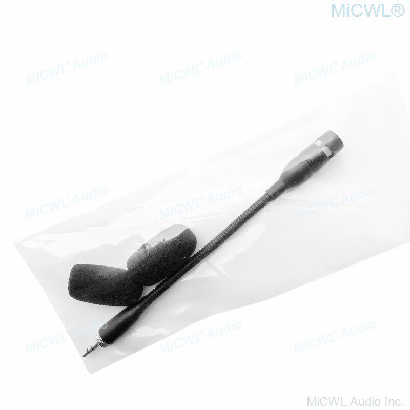 Pro Interview Instrument Cardioid Microphone For Sennheiser BodyPack Transmitter