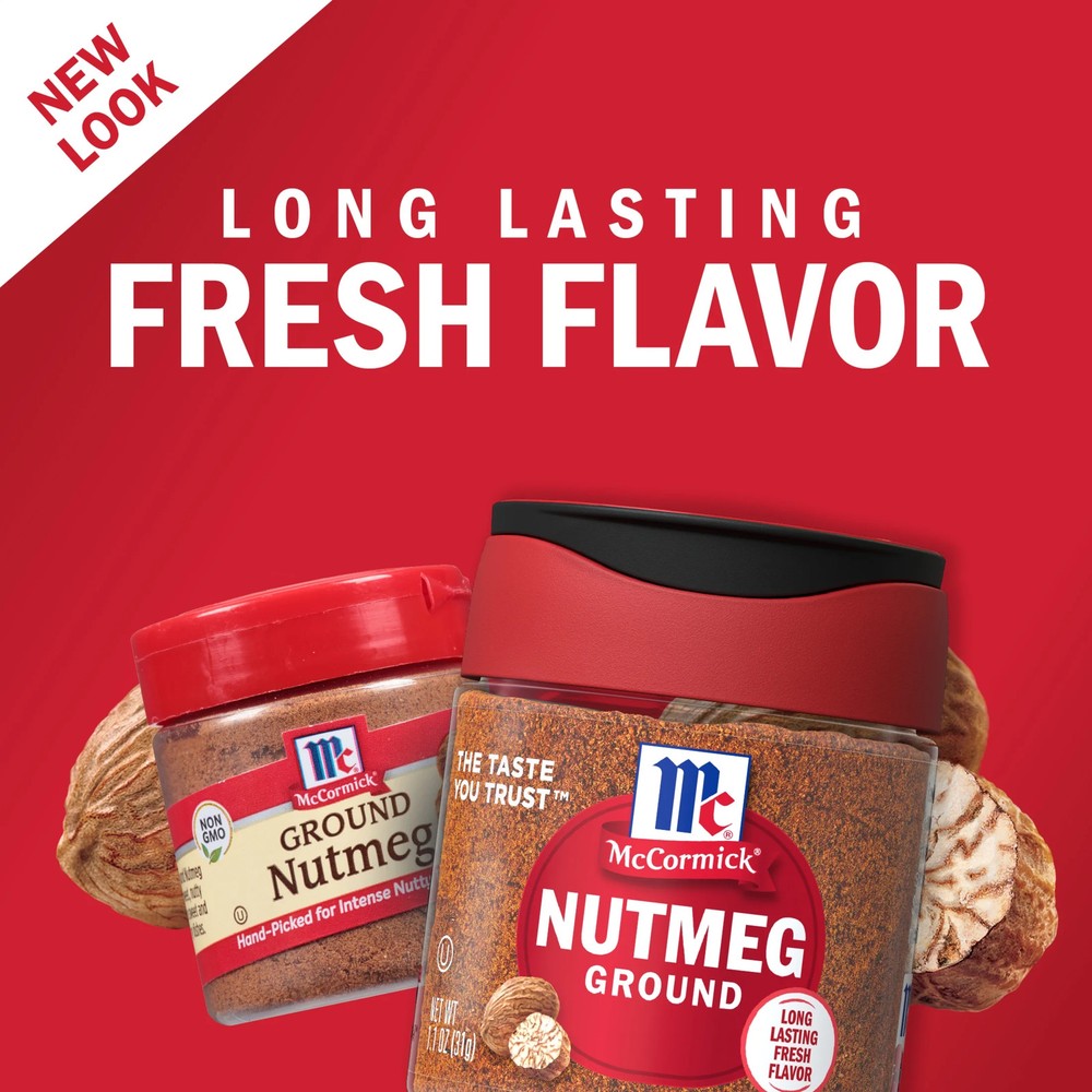 McCormick Kosher Ground Nutmeg, 1.1 oz
