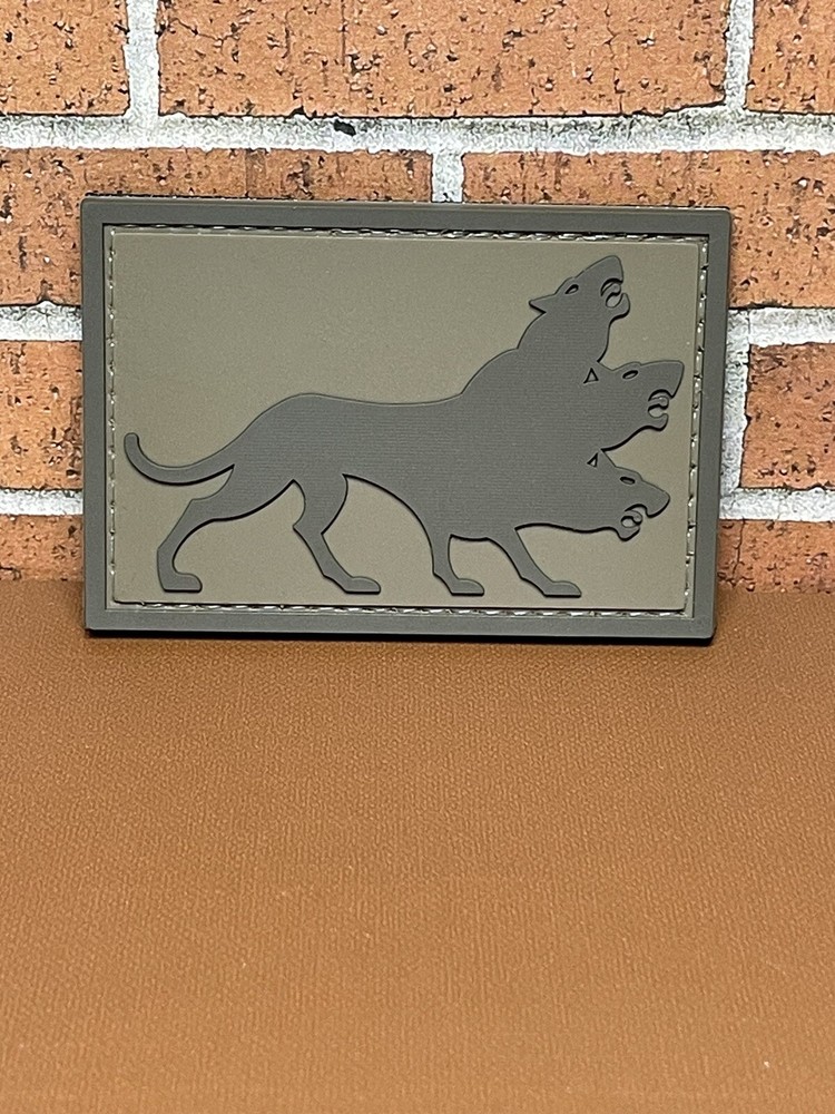 PVC Tactical Morale Patch, Werewolves Patch, Werewolf Wolf Gun Patch