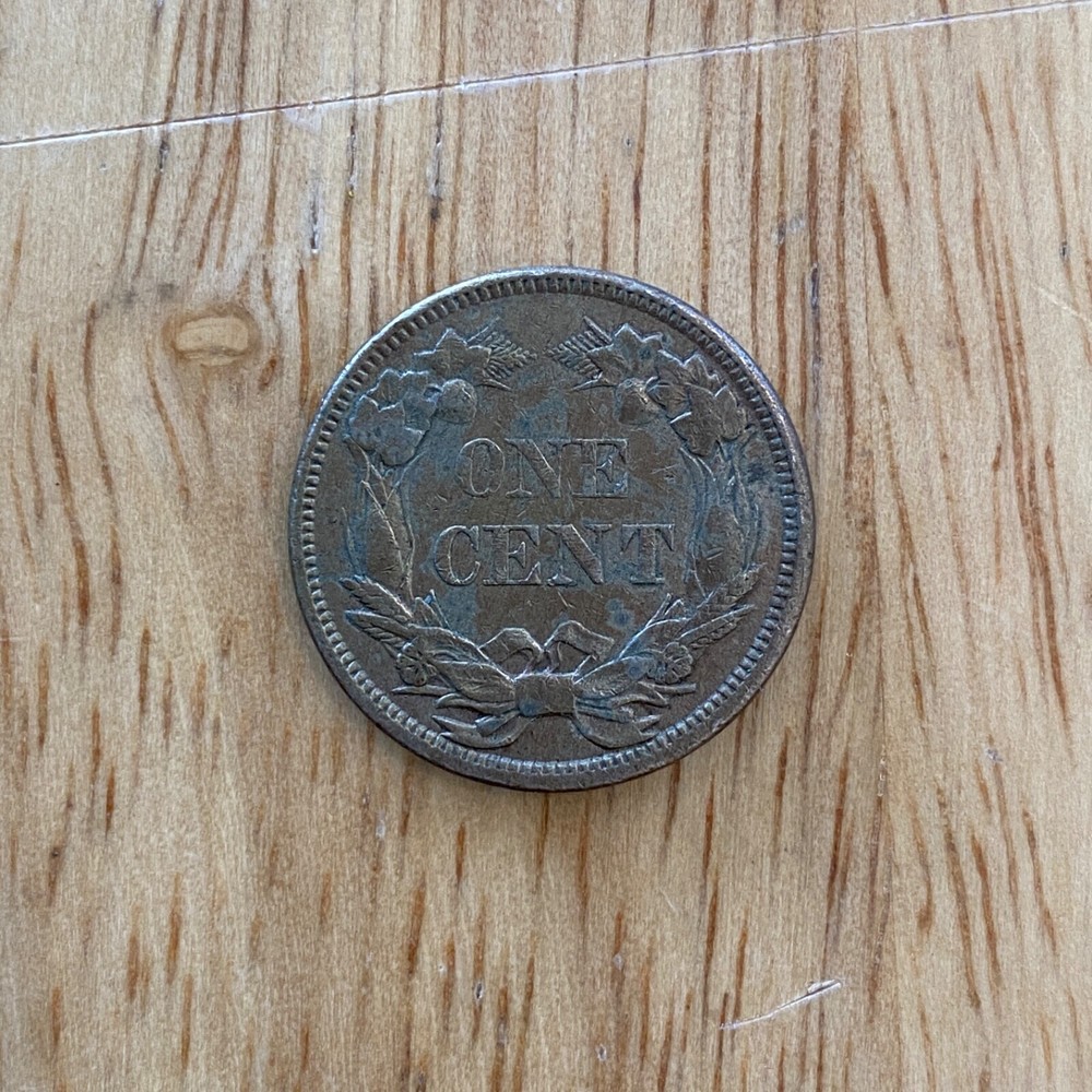 1858 Flying Eagle Cent - XF - AU Condition - Small Letters