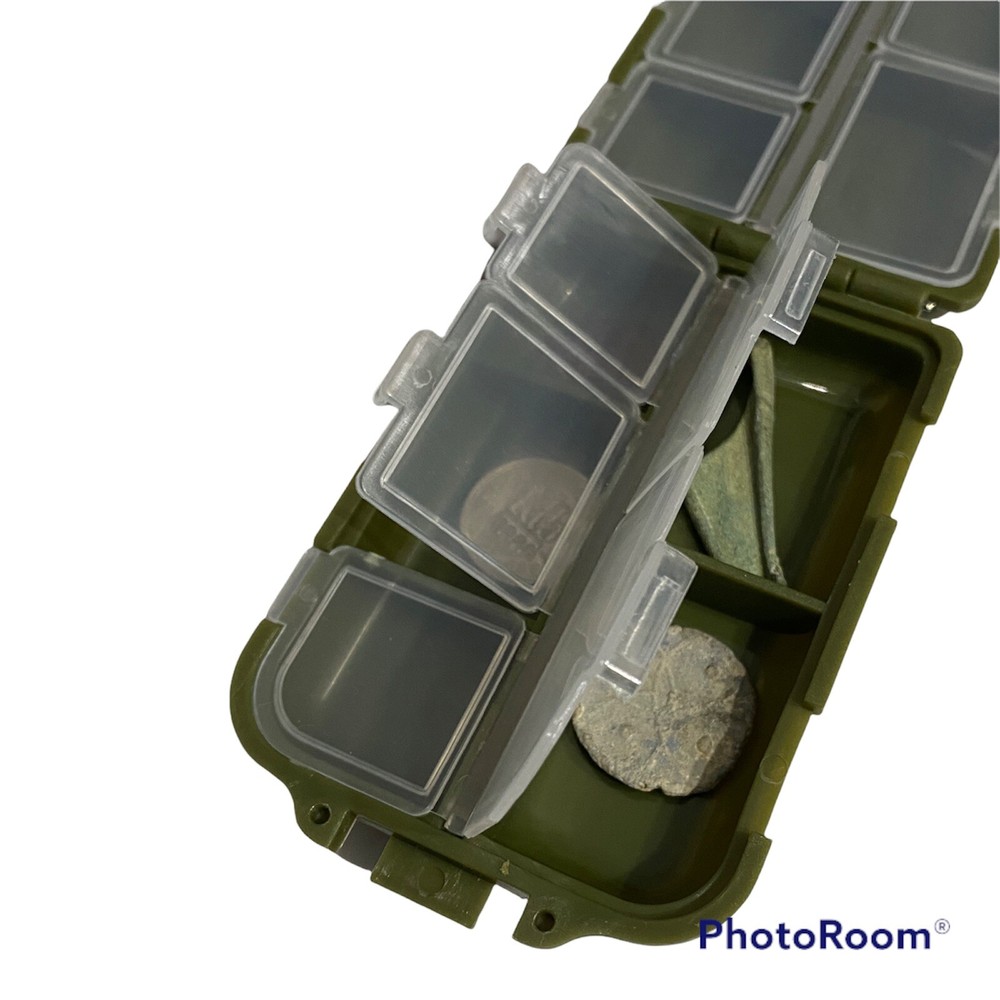 Small and Large Metal Detecting Finds Box Boxes ‘Ring Pull ID Chart’