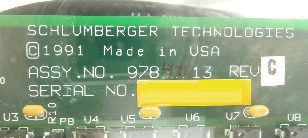 Schlumberger Technologies 97847513 High Voltage Control Module IDS 10000 Working