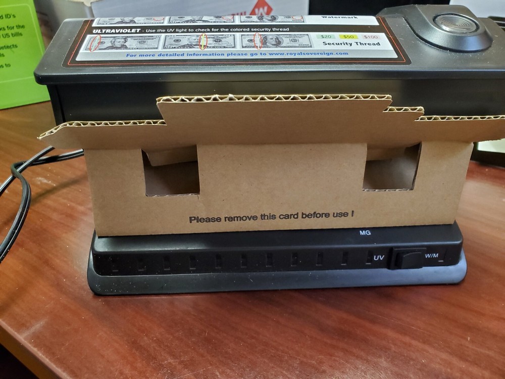 Royal Sovereign Counterfeit Detector