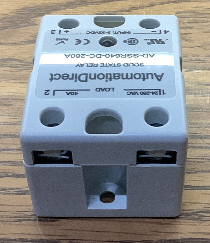 Automation Direct AD-SSR640-DC-280A Solid State Relay 40 Amp