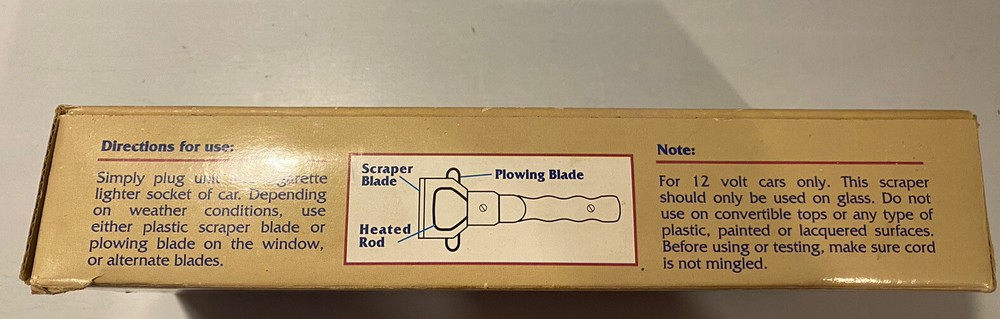 Heated Windshield Ice Scraper TESTED
