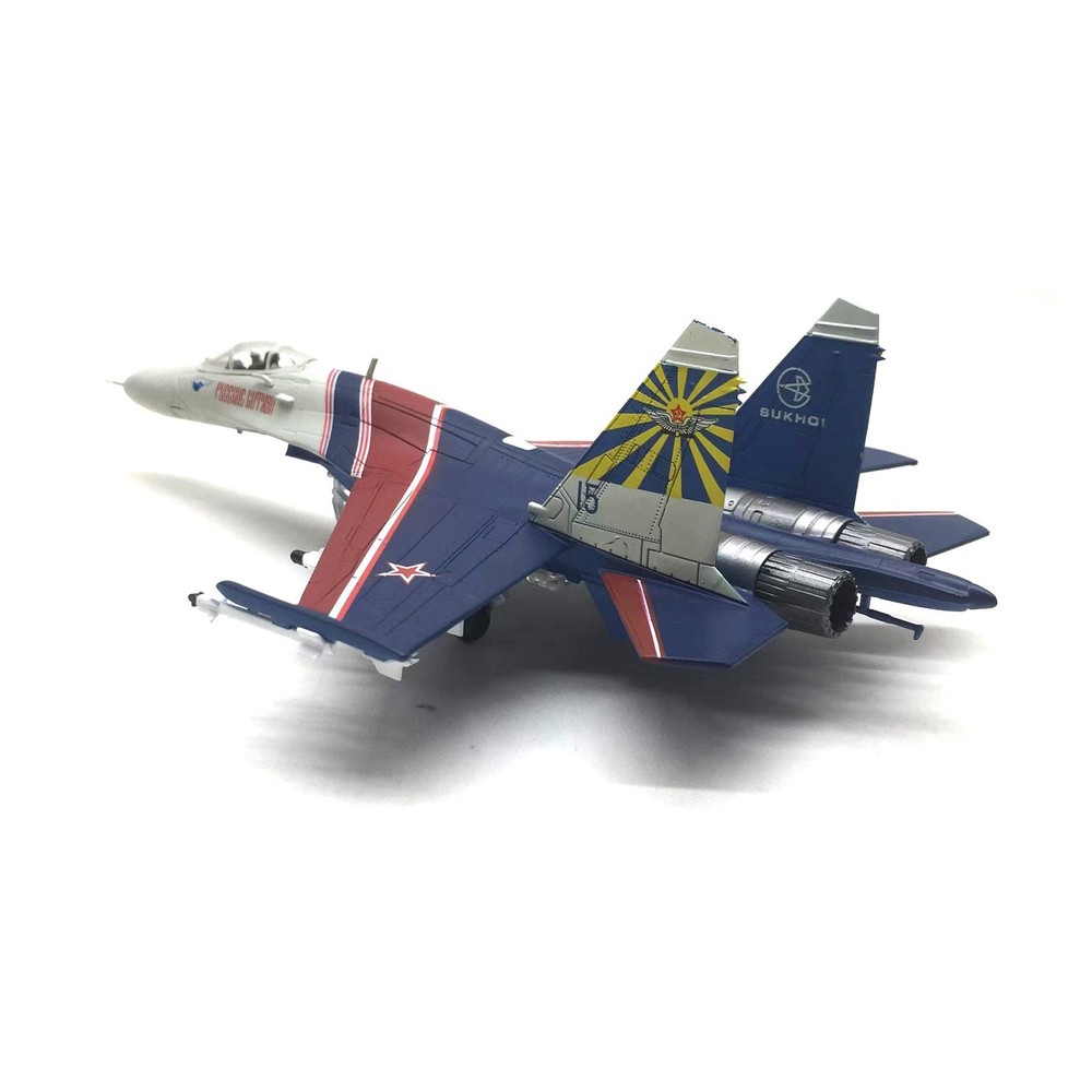 1: 100 Russian Su-27 Warrior Performance Aircraft Model Display Collection w