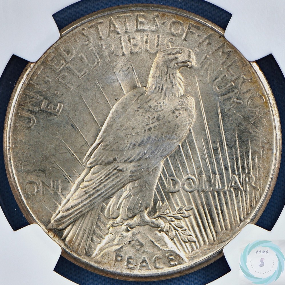 1925 Peace Dollar NGC MS 65 - Impeccable Gem Specimen!
