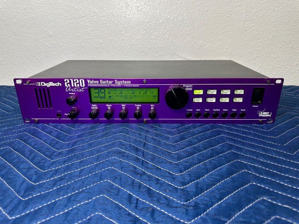 DigiTech 2120 Guitar Processor Advanced Multi-Effects Rack Unit