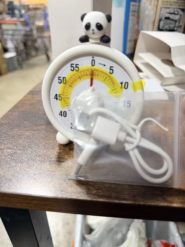 Visual Timer 60 Minute Countdown Silent Rechargeable Time Management Clock