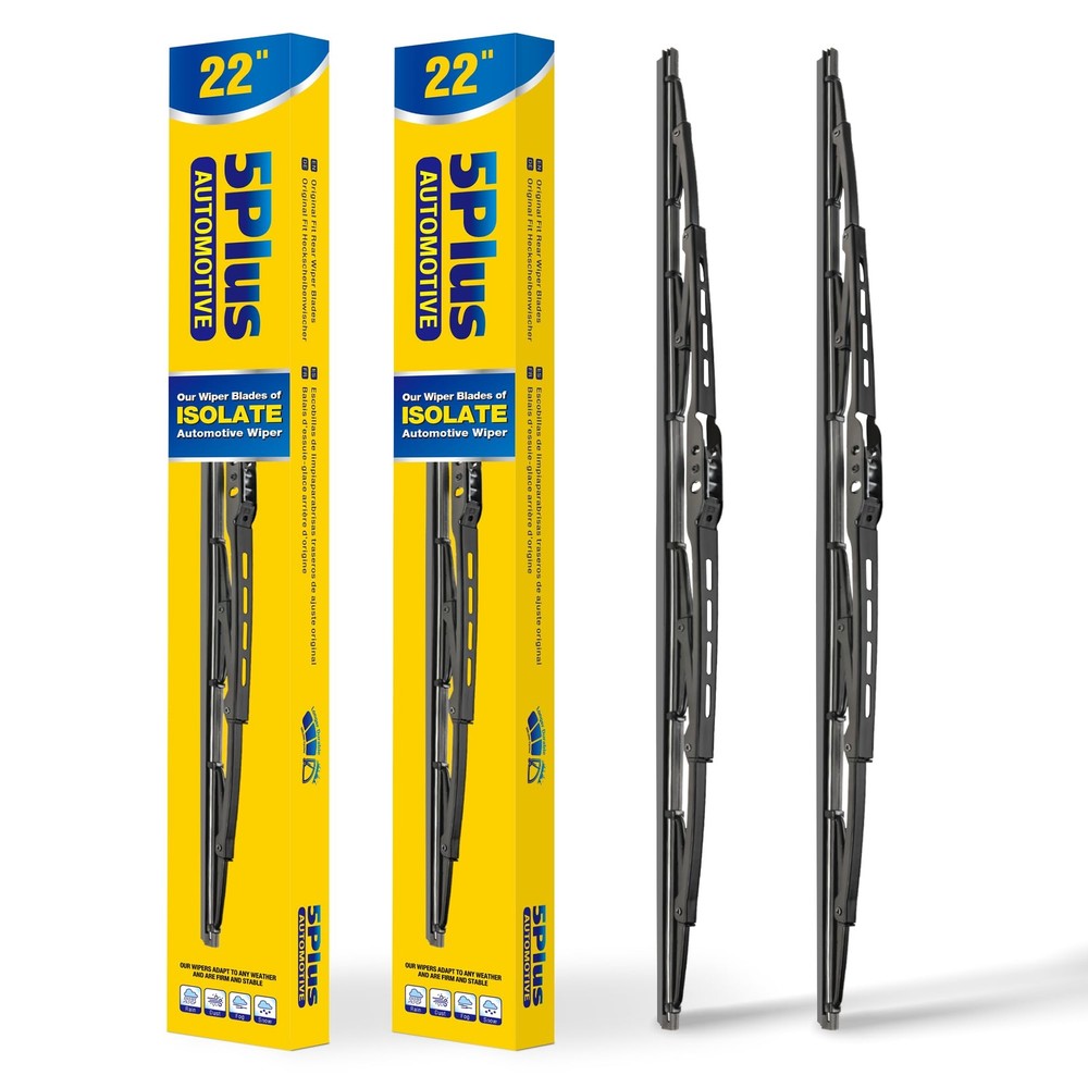 Dodge Ram 1500 Windshield Wipers 22" - 5 Pack Replacement for 2010-2023
