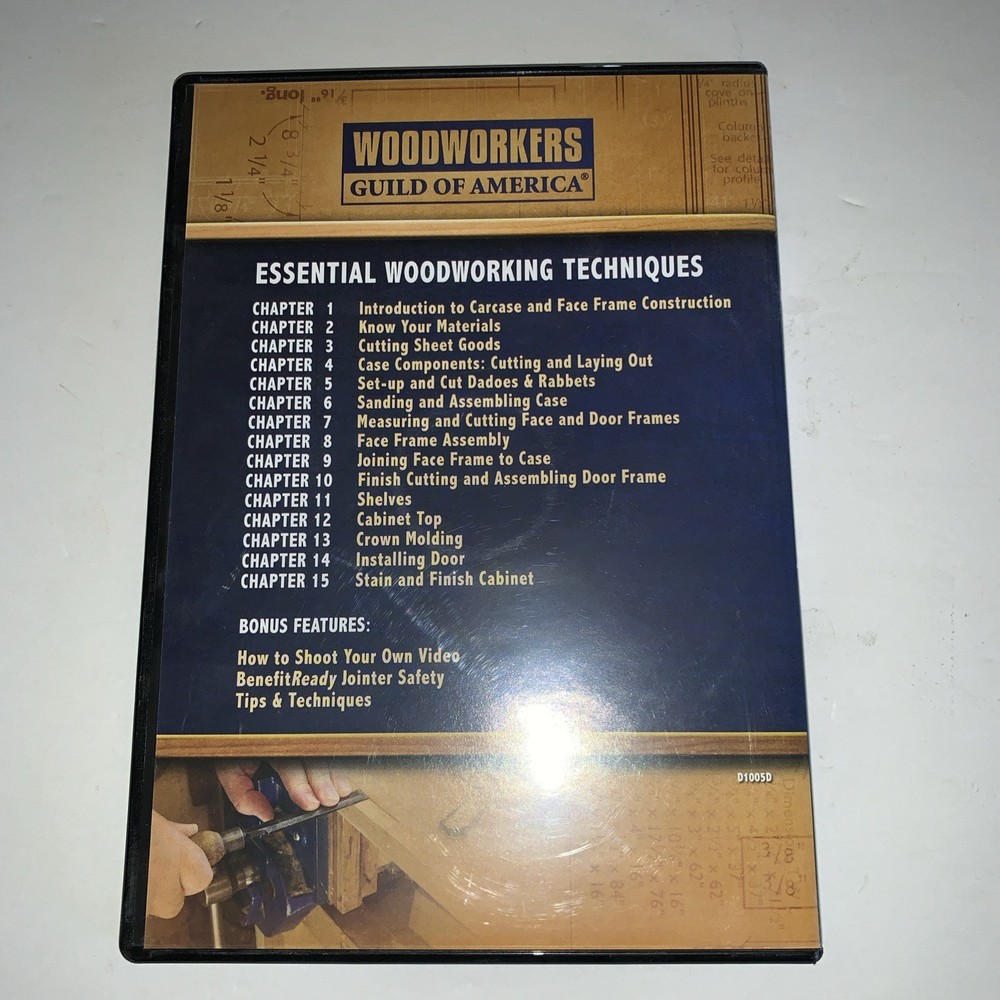 Essential Woodworking Techniques DVD