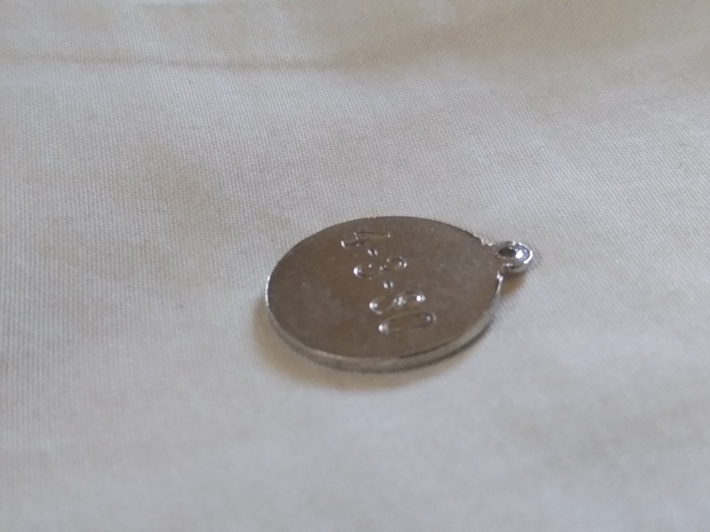 Vintage Personalized NASA Apollo 11 Lunar Mission Charm.
