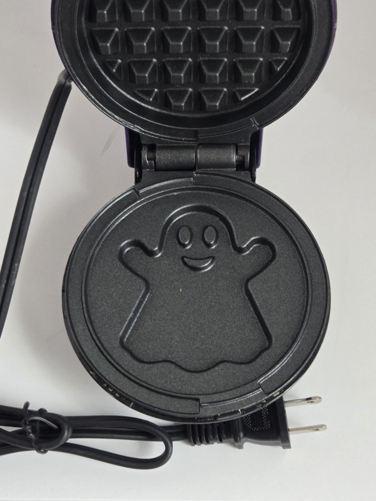 2 - DASH Pineapple & Ghost Mini 4" Waffle Maker Non-Stick Cooking Surface