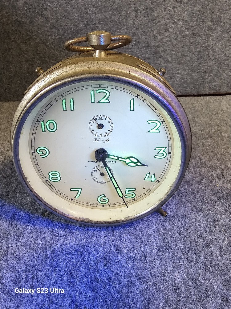 Vintage Kienzle Bedside Clock For Parts