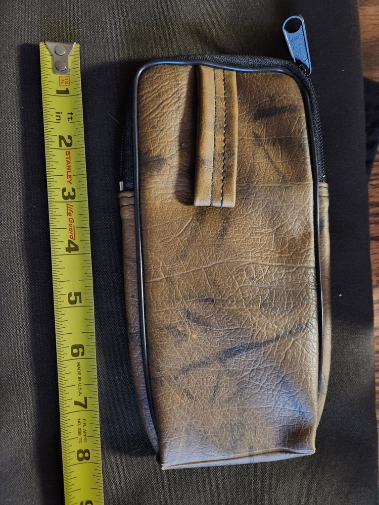 Leather Case For HP Calculator Nice Used Condition