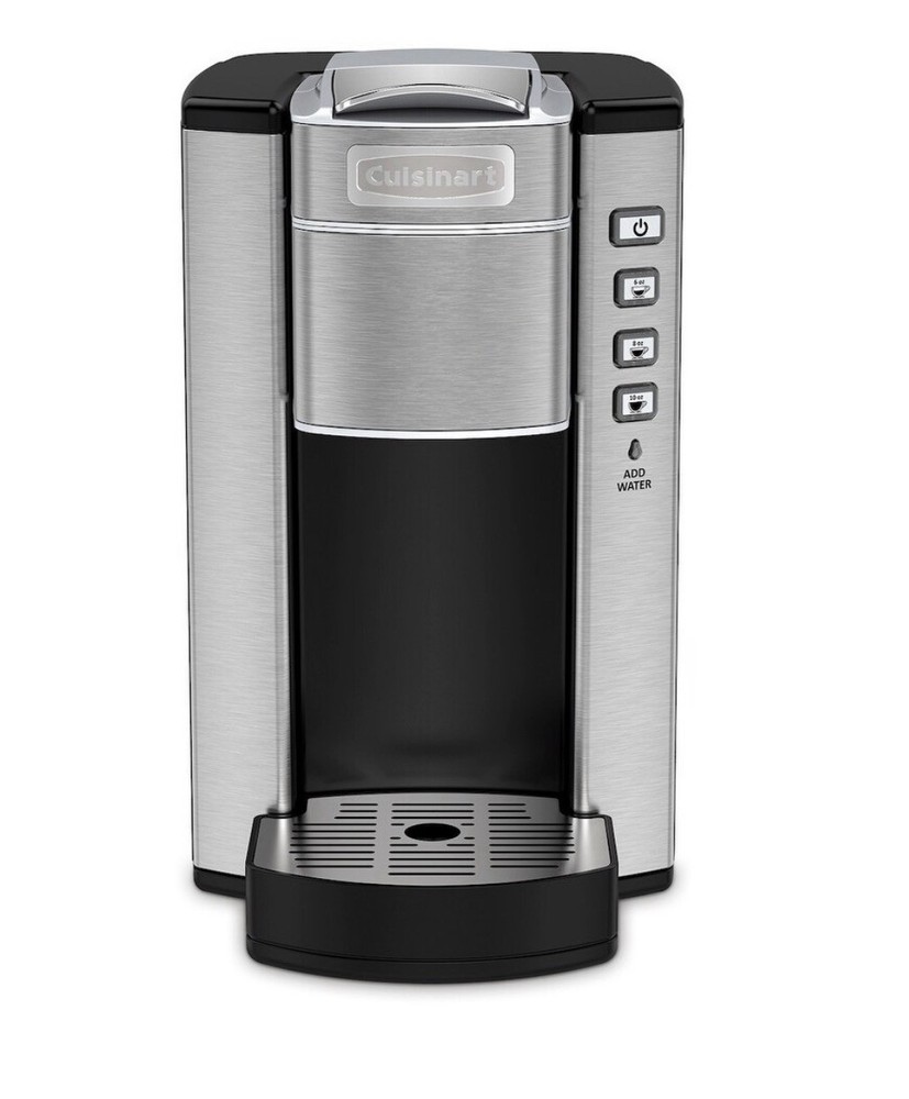 Cuisinart SS-6 Compact Single Serve Coffee Maker K-Cup Compatible Stainless Stee