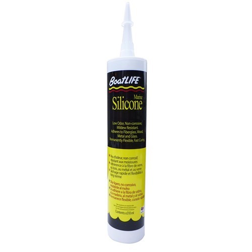 BoatLIFE Silicone Rubber Sealant Cartridge - Clear (1150)