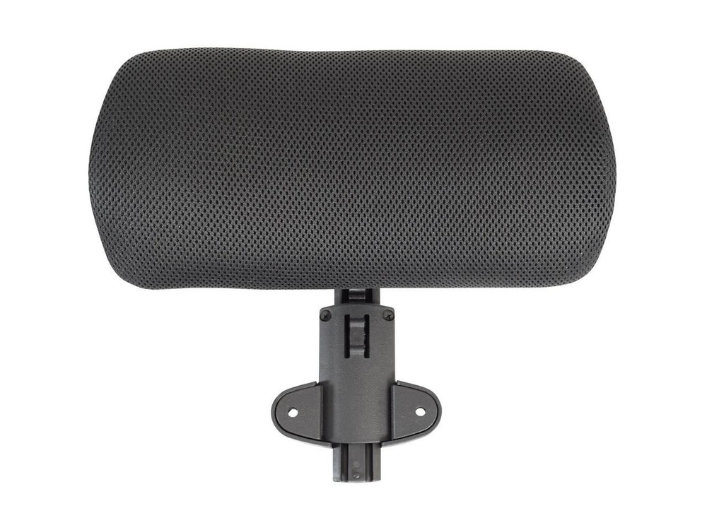 Lorell Headrest Adjustable 1-3/5"x12-3/5"x6" Black 60329
