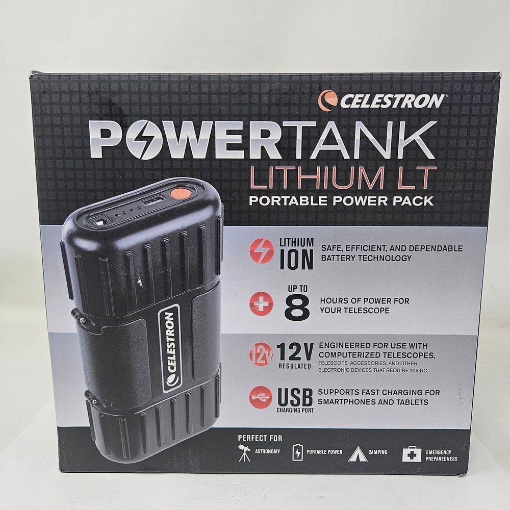 Celestron PowerTank Lithium LT Portable Power Bank Source