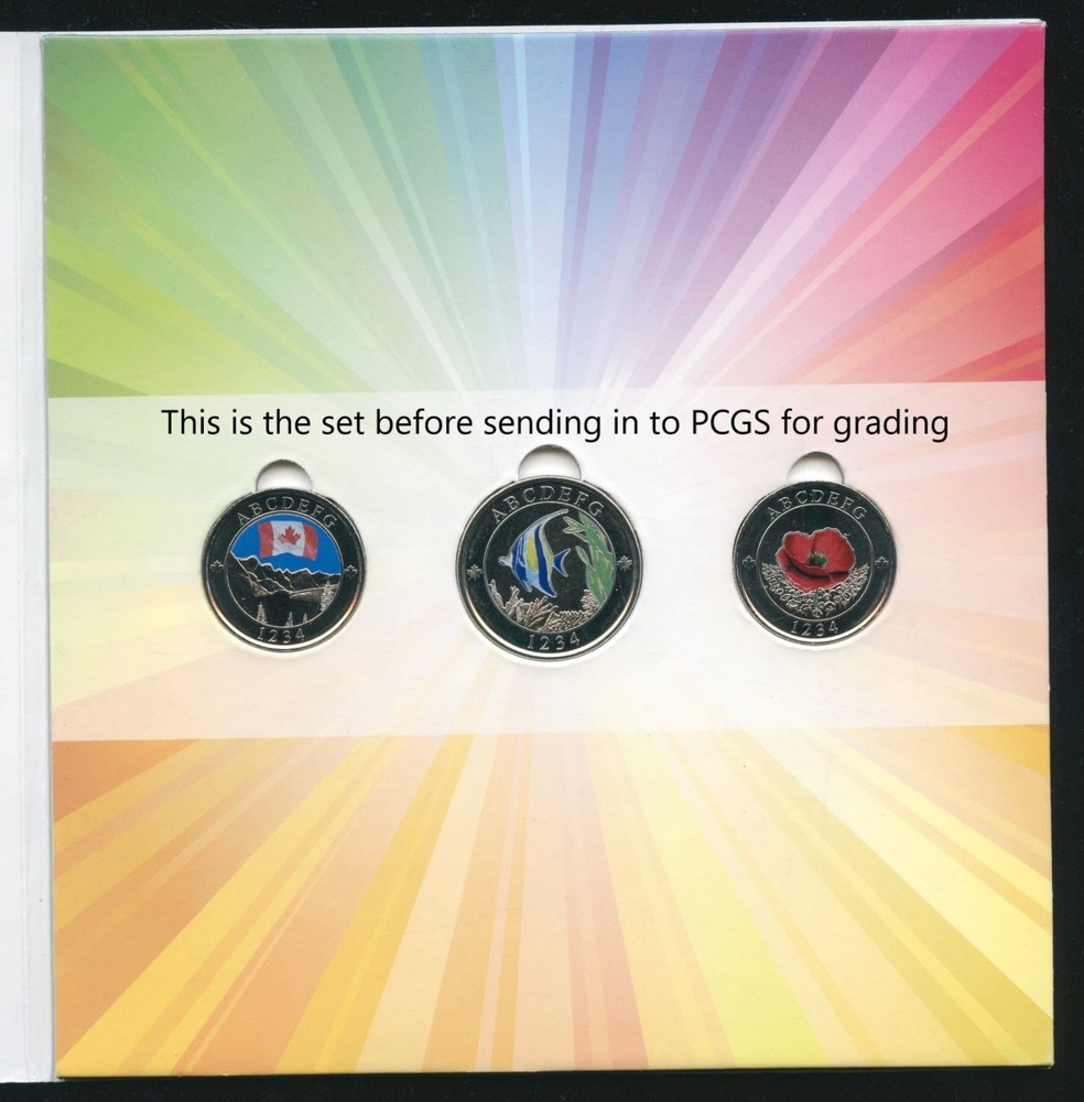 2015 Currency Conference Complete Set Colour Technology Tokens