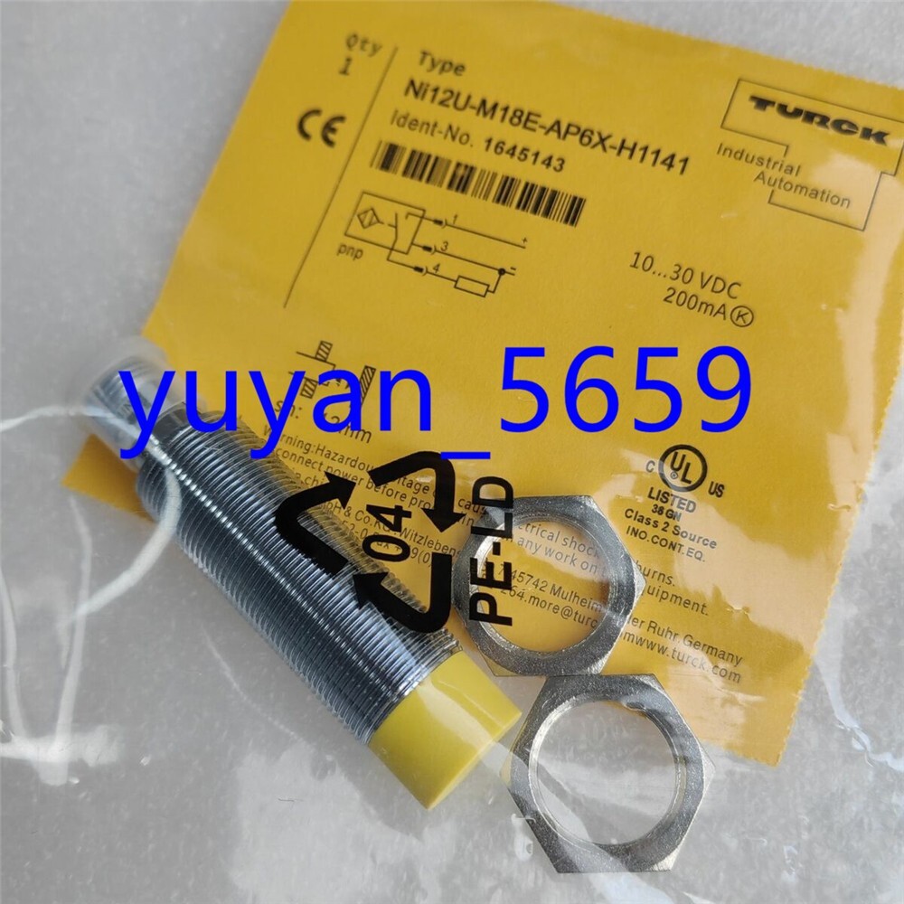 1PCS  For  Proximity Switch Sensor  Ni12U-M18E-AP6X-H1141
