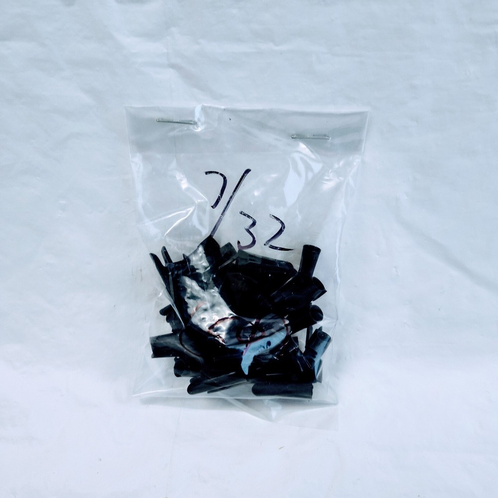 NOS Archery Black 7/32" Arrow Shaft Replacement Nocks 50 ct