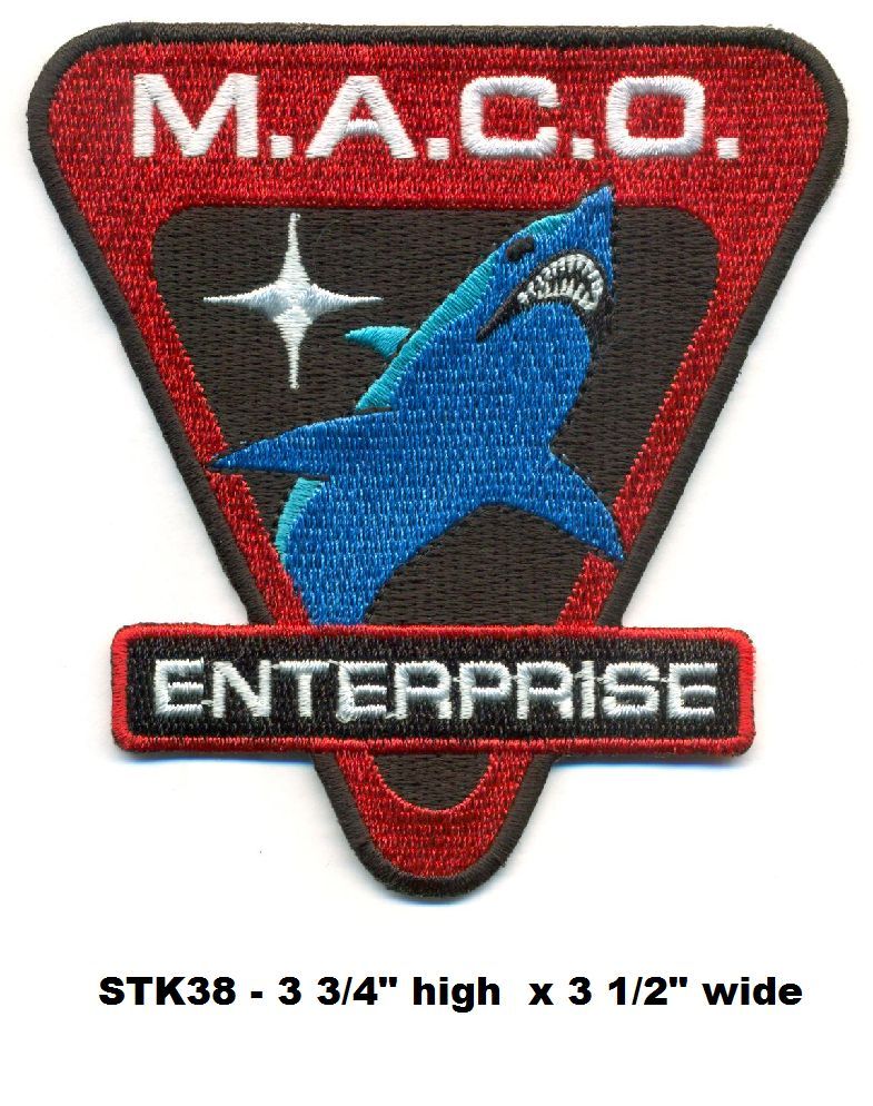 STAR TREK ENTERPRISE MACO PATCH - STK38