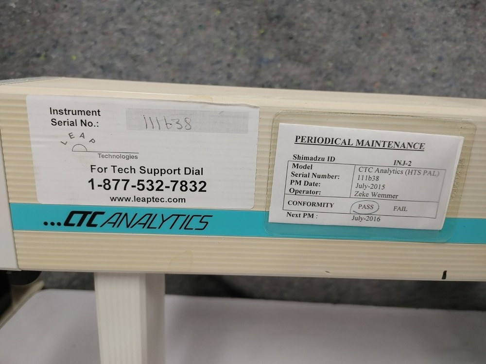 CTC Analytics Leap Technologies HTS PAL