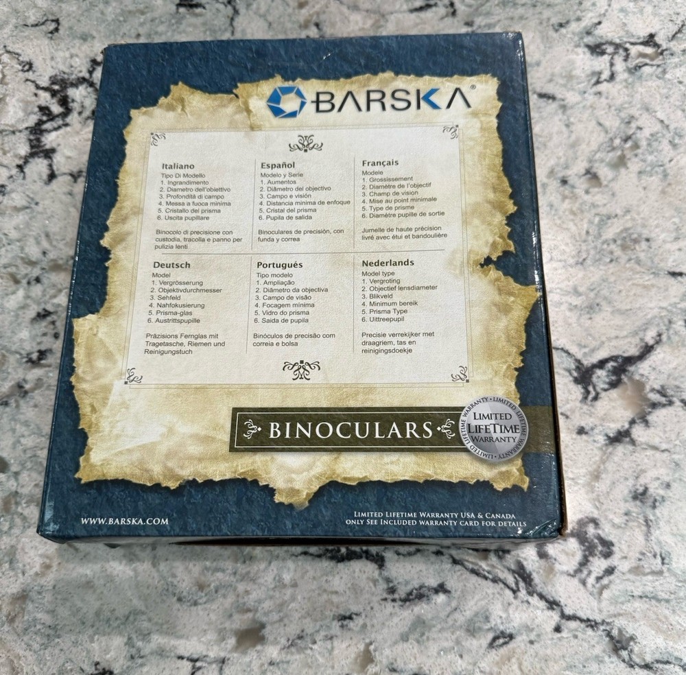 Barska Gladiator AB10762 Binoculars NIB