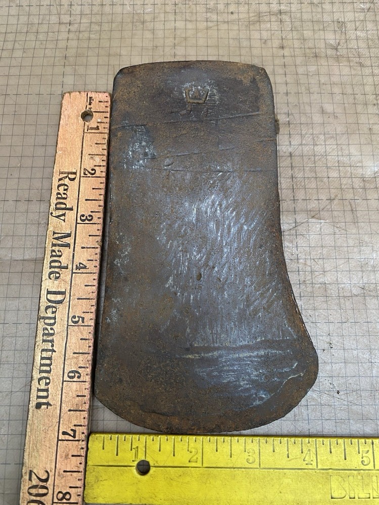Vintage Keystone Single Bit 3-1/2 lbs. Axe Hatchet HEAD Old Rusty Tool