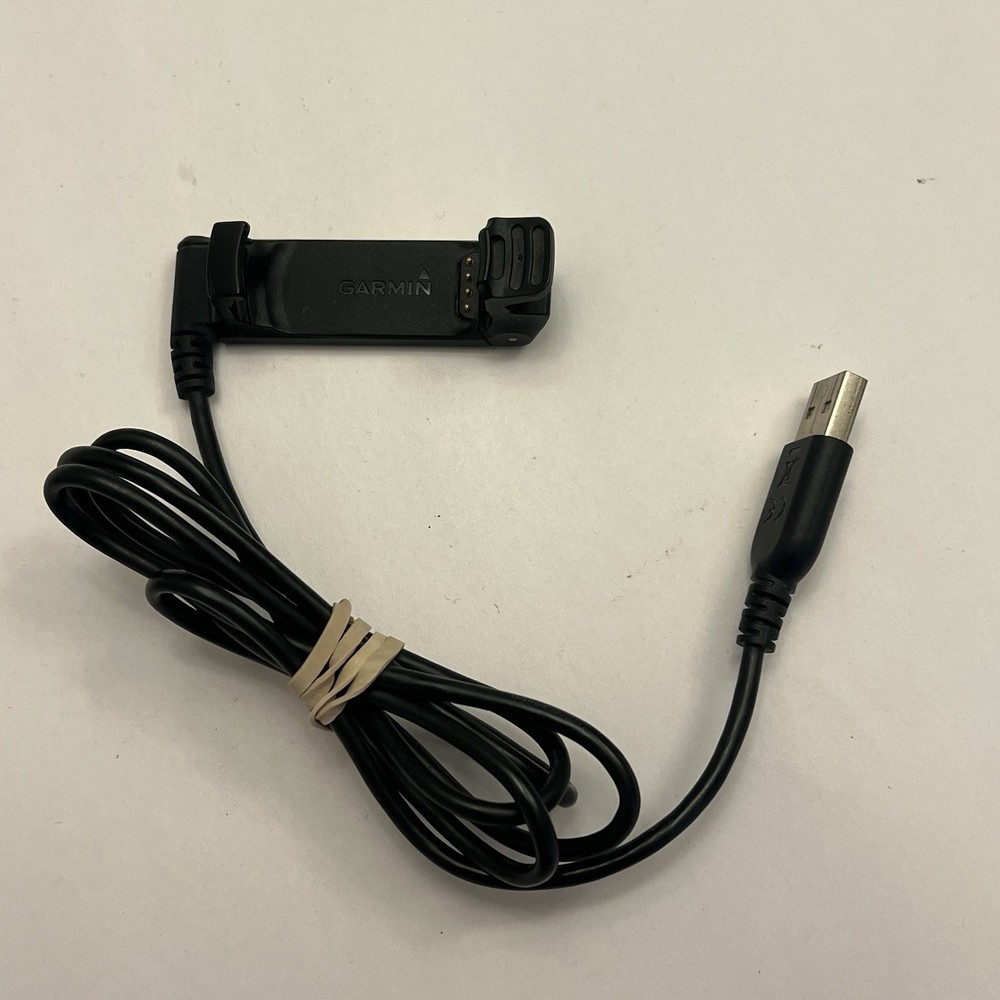 Garmin Forerunner 220 Charger, OEM Garmin, Black