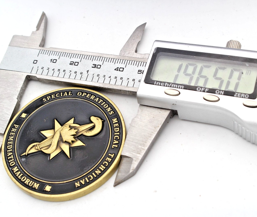 Canadian SOF Special Operations Medical Technician Challenge Medallion CANSOFCOM