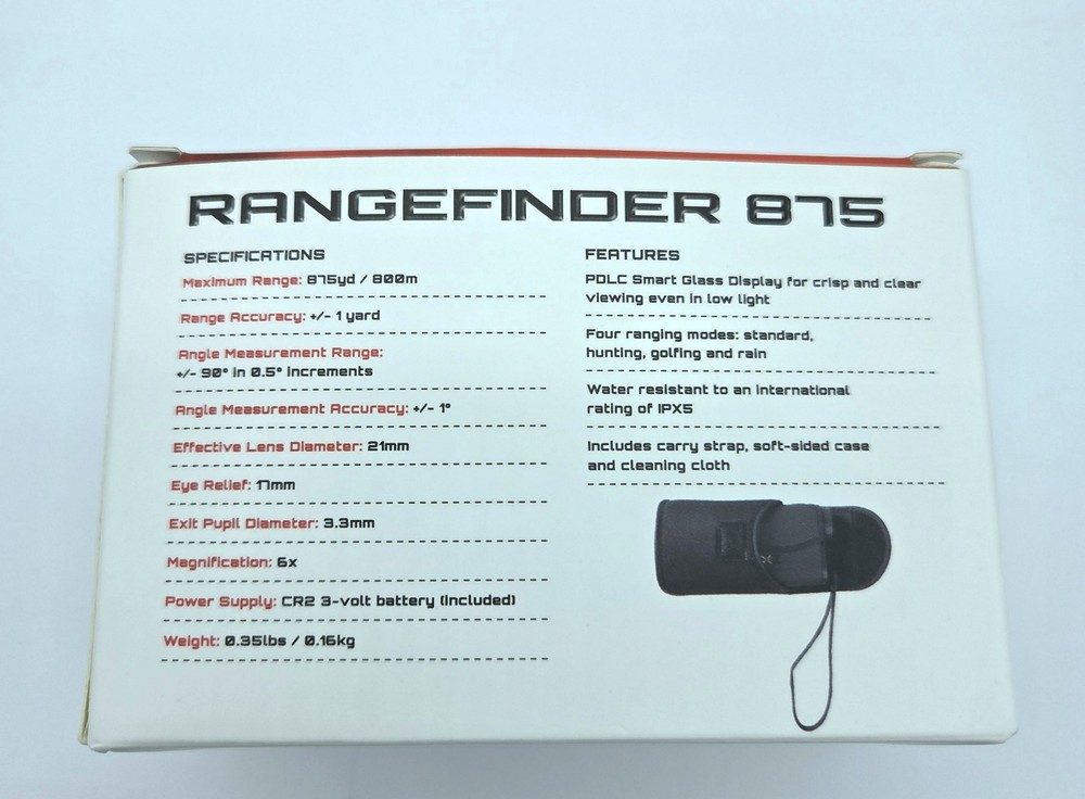 X-Vision 875 PLC Rangefinder RFP875