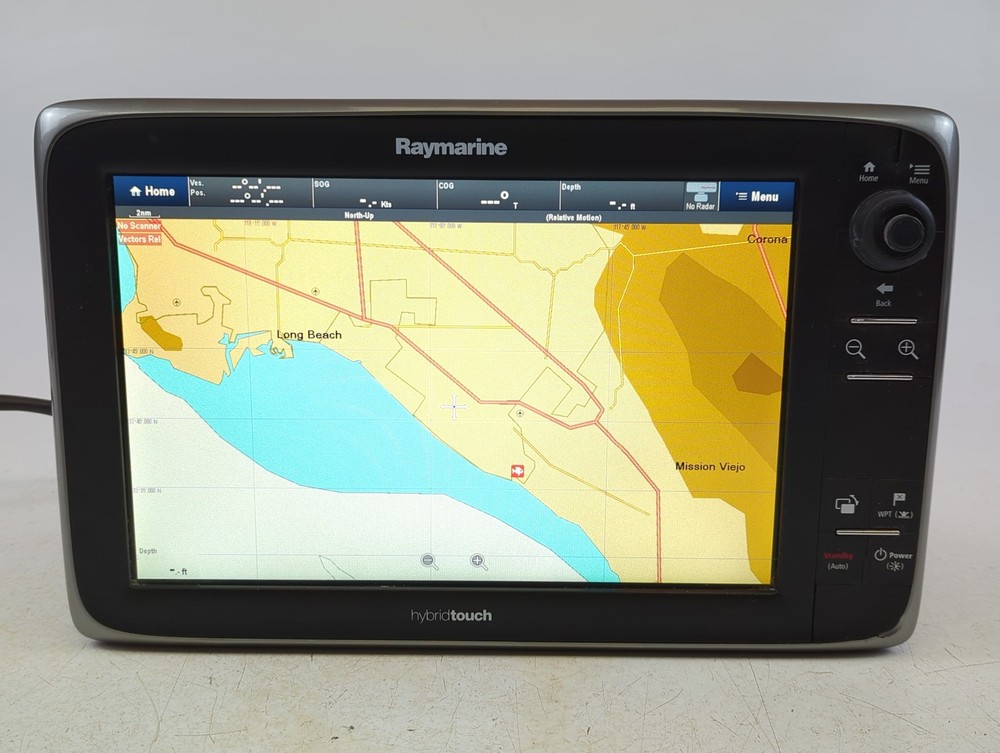 Raymarine e125 E70023 HybridTouch 12" Touch Screen GPS Fishfinder Chartplotter