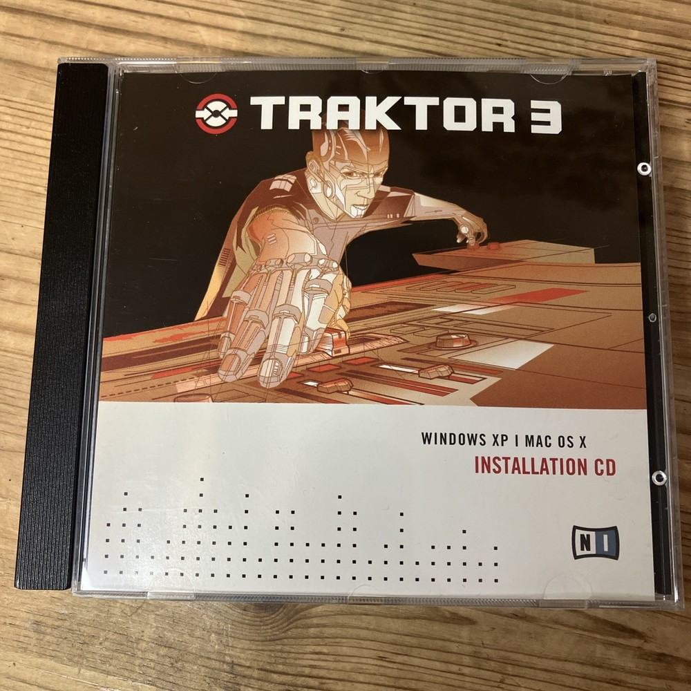 Traktor 3 installation CD Windows XP / Mac OS X Native Instruments