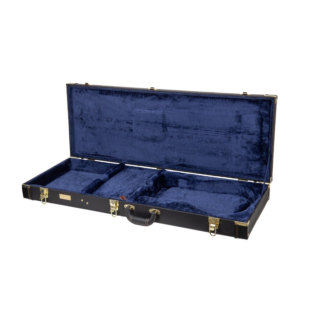 Crossrock PRS SE Hollowbody Electric Guitar Case, Rectangular, Black
