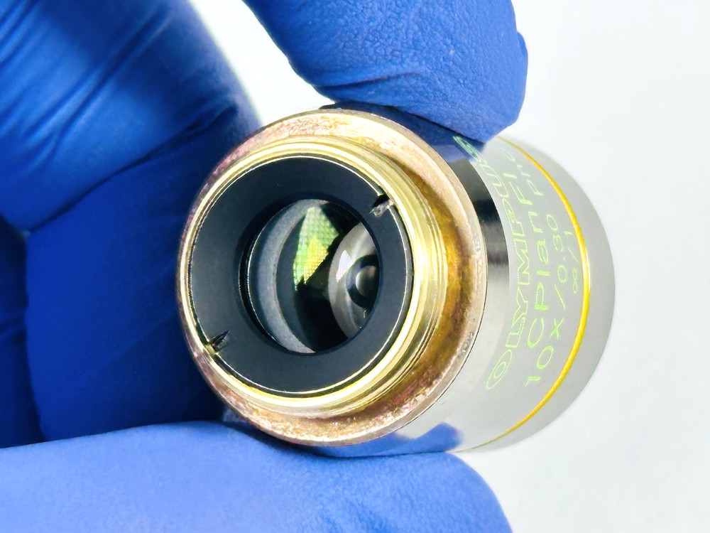Olympus CPlanFl 10x/0.30 PhC Infinity Microscope Objective Phase Contrast