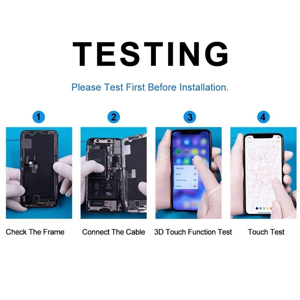 NEW For iPhone 15 Pro Max LCD Screen Replacement Incell Display Touch + Tools