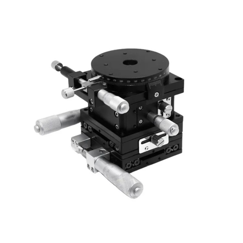 Four-Axis Displacement Stages Optical Moving Precision Fine-Tuning Slide Stages