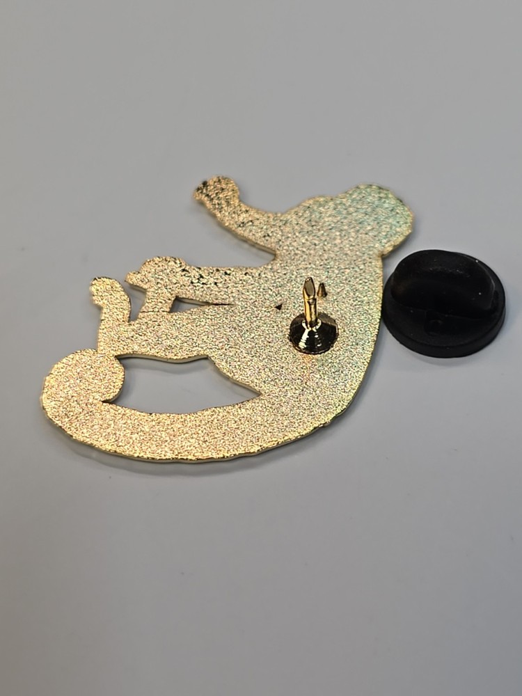 Macaque Monkey Lapel Pin