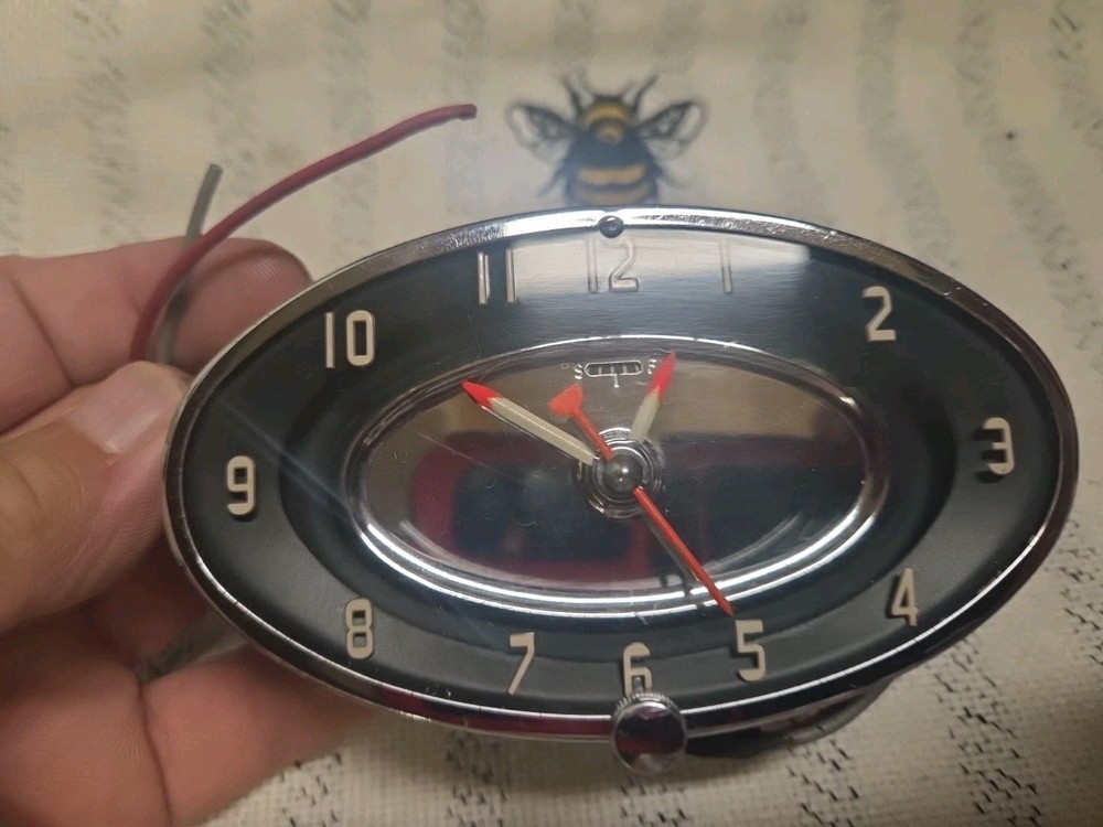 Serviced Working 1956 Oldsmobile CLOCK 56