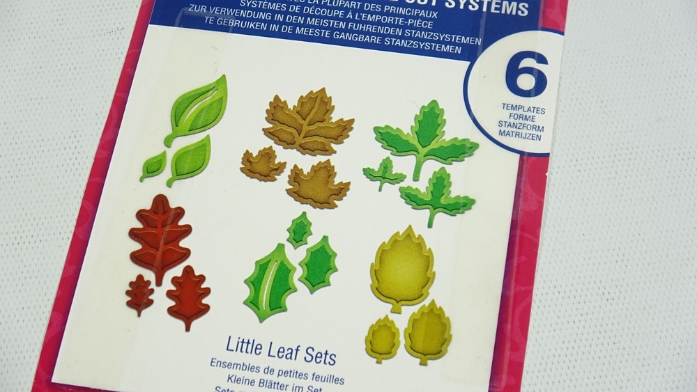 Spellbinder Shapeabilities Little Leaf Sets Fall Craft Dies S4385