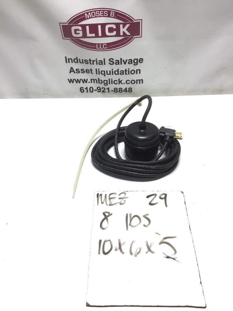 CSH Inc P-7K-123033 Black Mechanical Float Switch Water Resistant 300 Volt