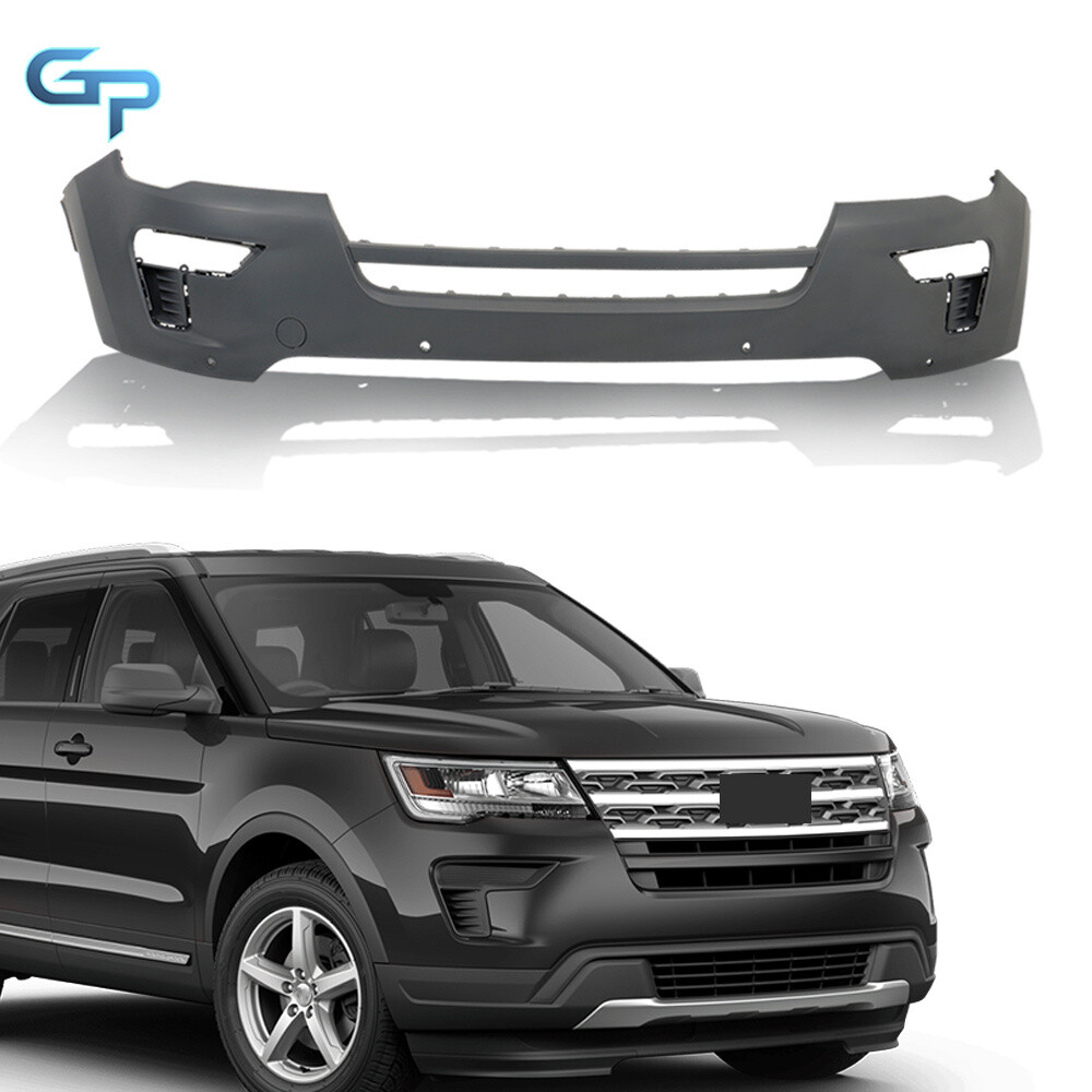 Front Bumper Cover For 2018-2019 Ford Explorer Primed With Radar Hole